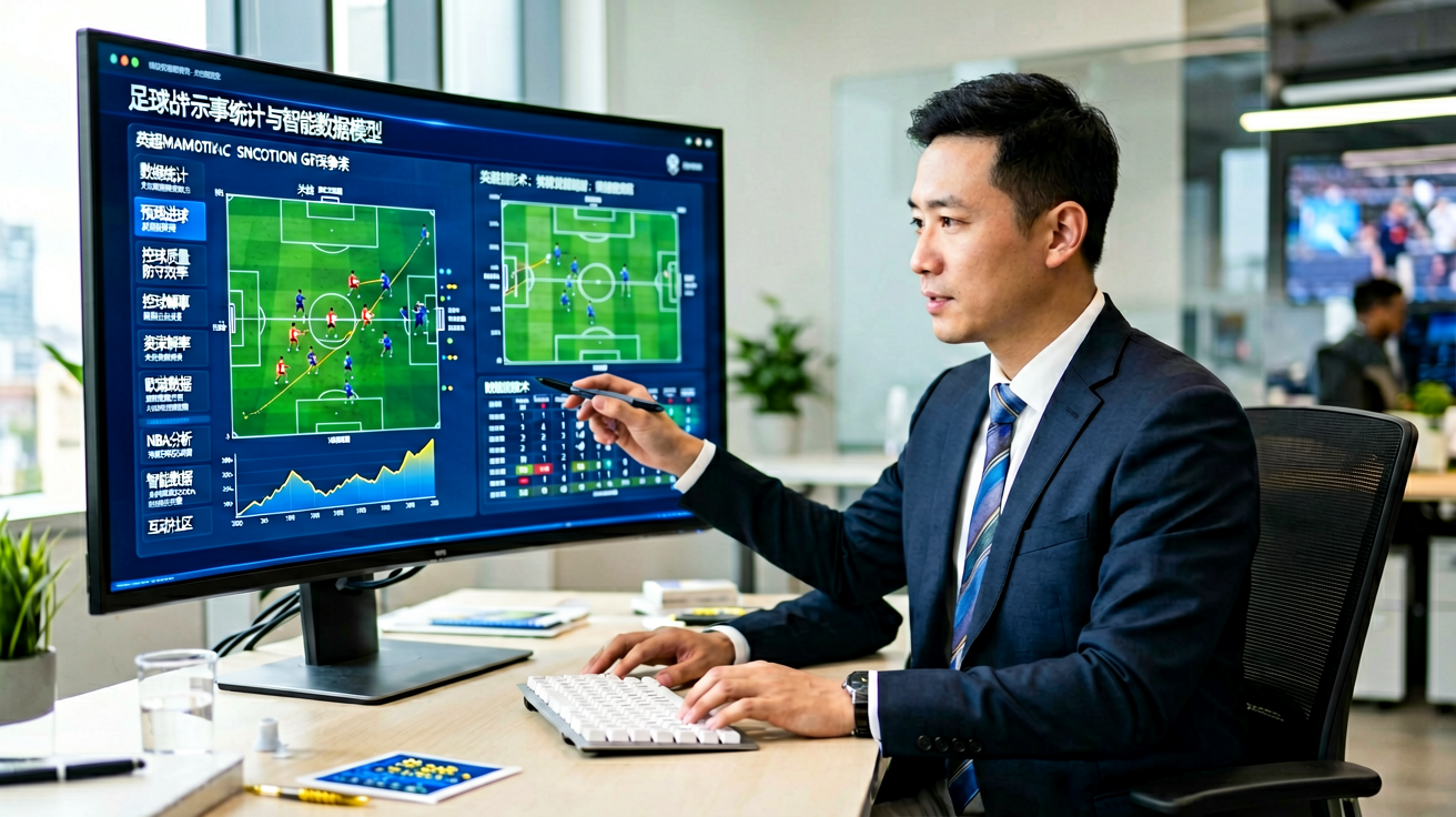 v66体育数据分析师展示赛事统计与智能数据模型